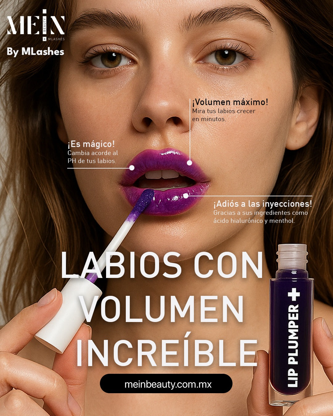 Lip Plumper + (más volumen)
