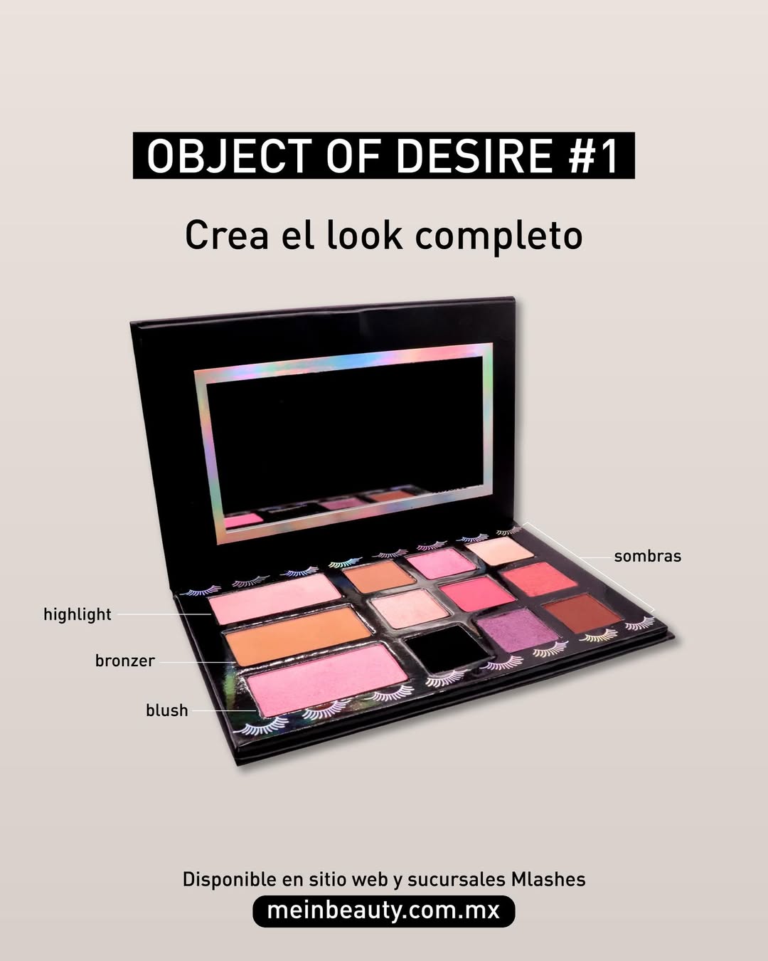 Paleta de sombra Object of Desire