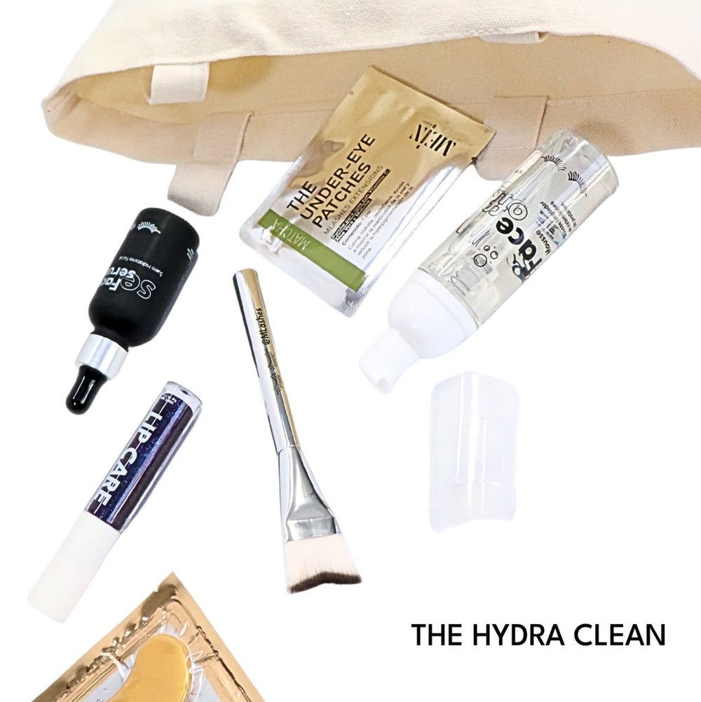 Tote Bag Kit The Hydra Clean de limpieza e hidratación de MEIN Beauty