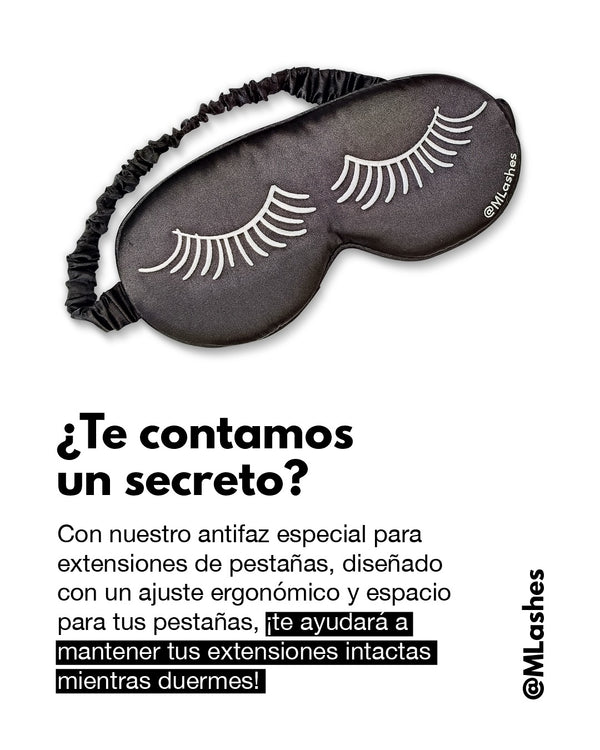 Antifaz para extensiones de pestañas