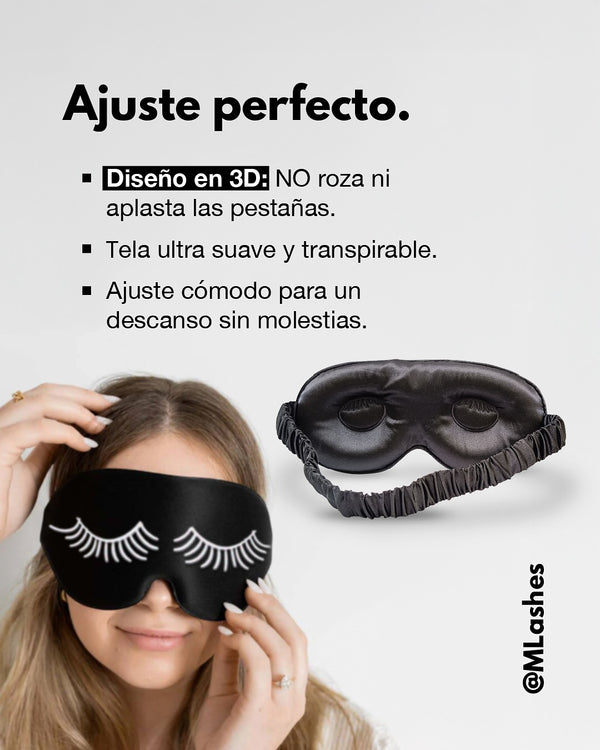 Antifaz para extensiones de pestañas