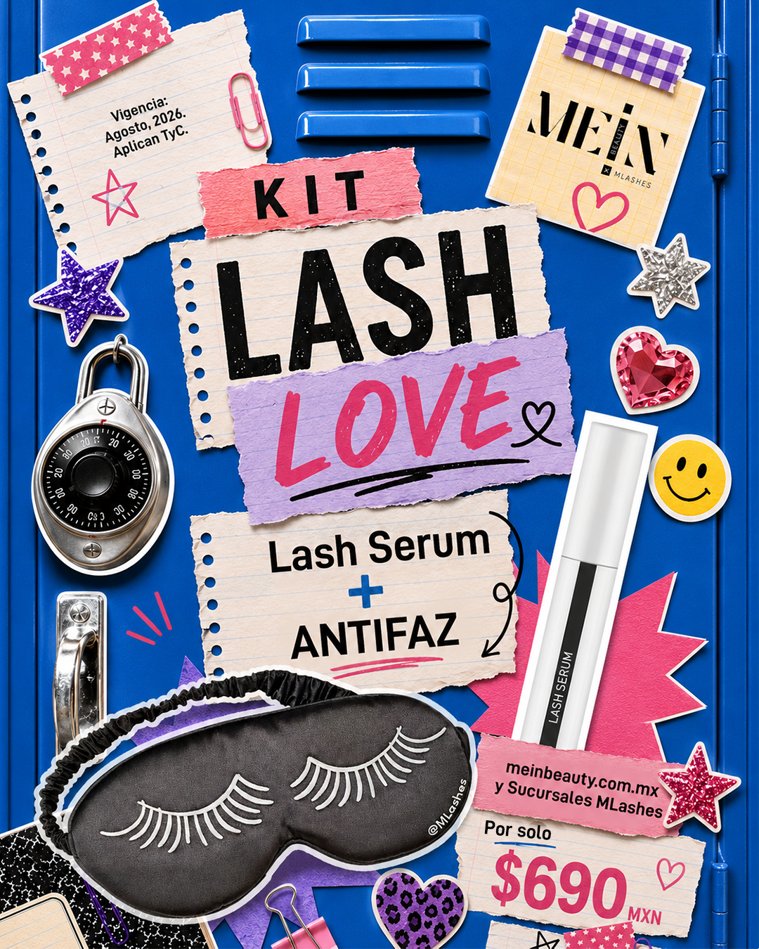 Antifaz + Lash Serum