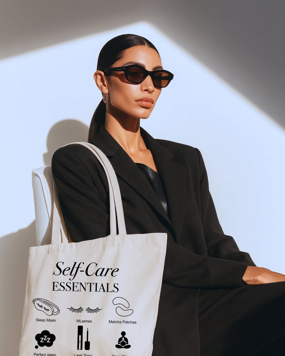 Tote Bag Kit The Lash Boost para crecimiento de pestañas de MEIN Beauty