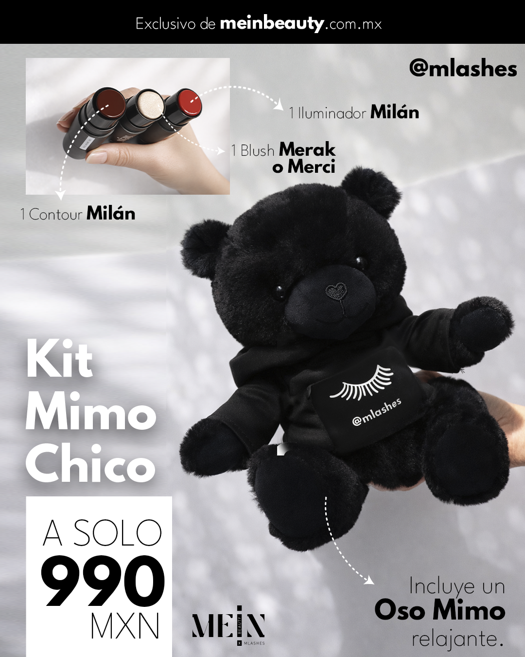 KIT OSO MIMO CHICO