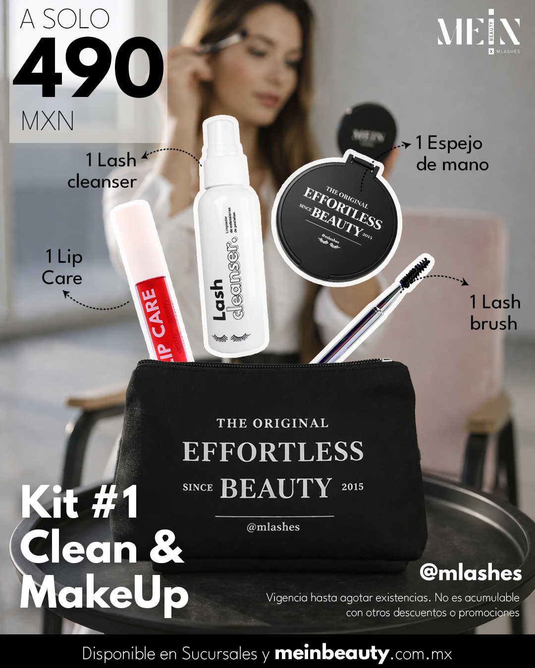 Kit 1: Limpieza de pestañas