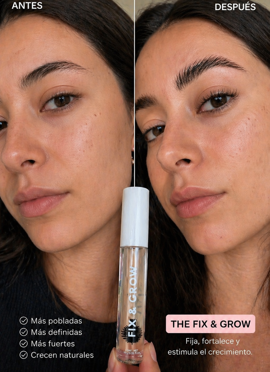 Gel de ceja Fix & Grow que fija y nutre de MEIN Beauty