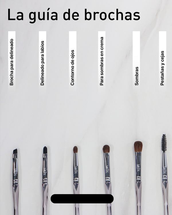 Kit de Maquillaje con Paleta, Brochas y Pestañas "The Make Up Collection"