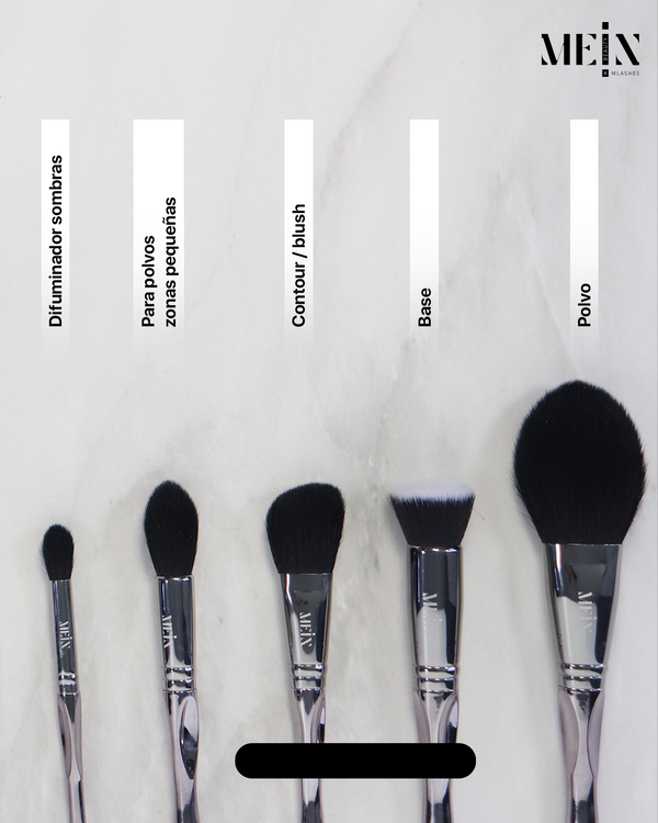 Kit de Maquillaje con Paleta, Brochas y Pestañas "The Make Up Collection"