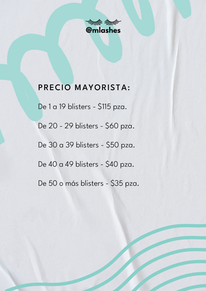 Extensiones de pestañas | Blister Extensiones 1D
