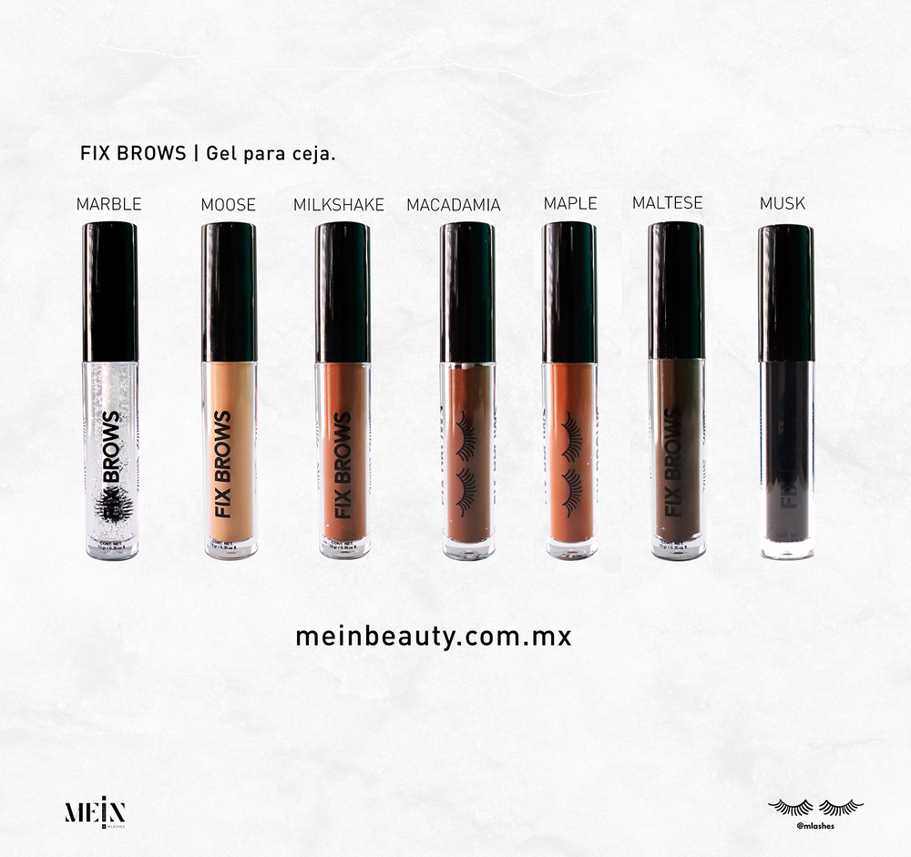 Fix Brows: Gel Fijador y Definidor para Cejas con Color