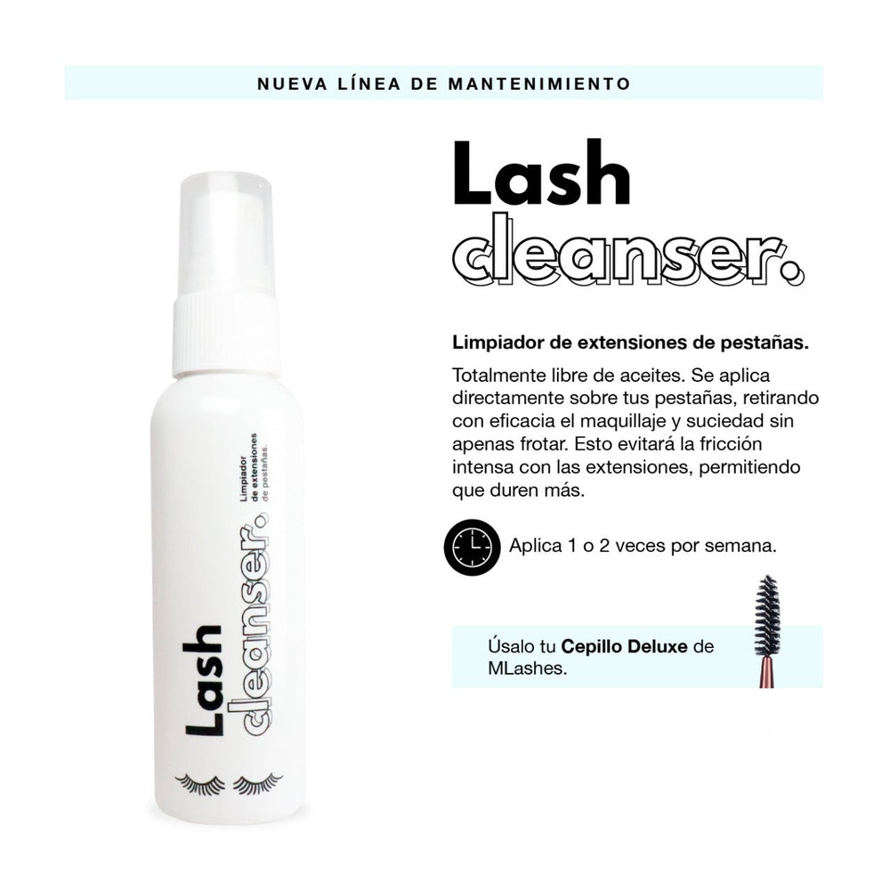 Lash Cleanser limpiador de extensiones de pestañas de MEIN Beauty