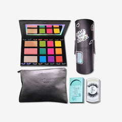 The Make Up Collection con paleta, brochas y pestañas de MEIN Beauty