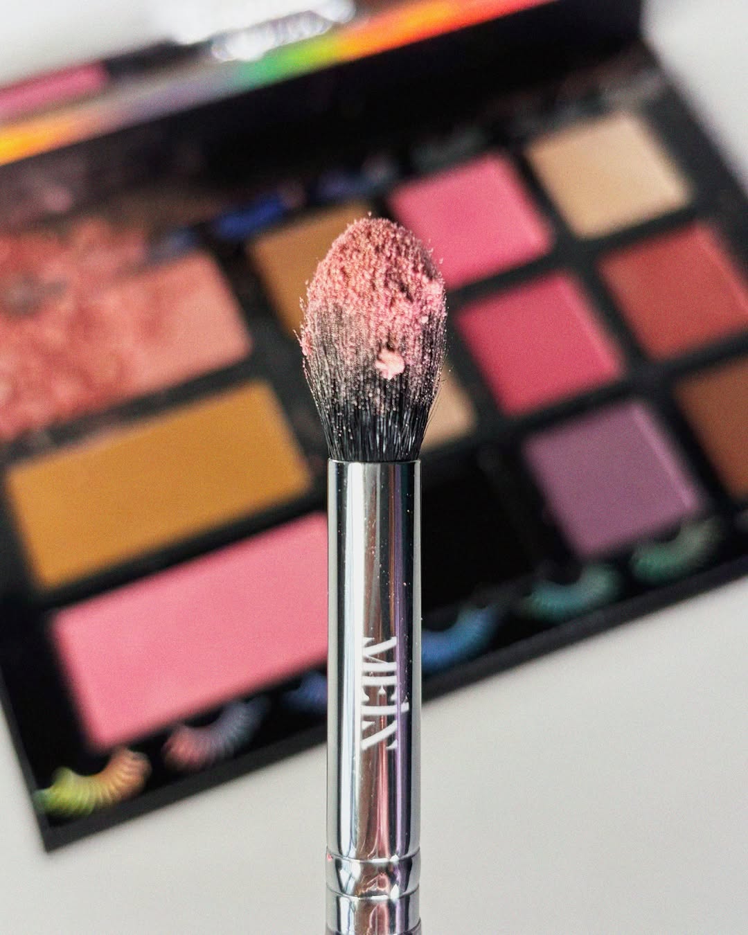 Paleta De Sombras Y Brochas Paleta De Sombras De Ojos Ucanbe Con