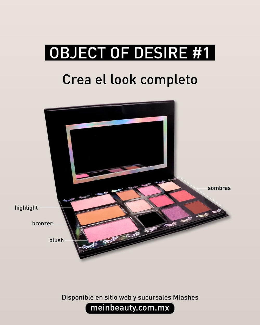 Paleta de sombra Object of Desire