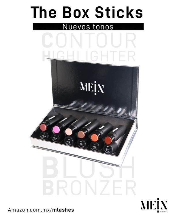 Kit de maquillaje en barra THE STICKS (box de 6)