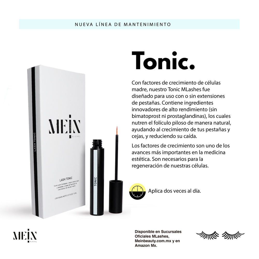 The Lash Grow Collection con Tonic y Lash Serum de MEIN Beauty