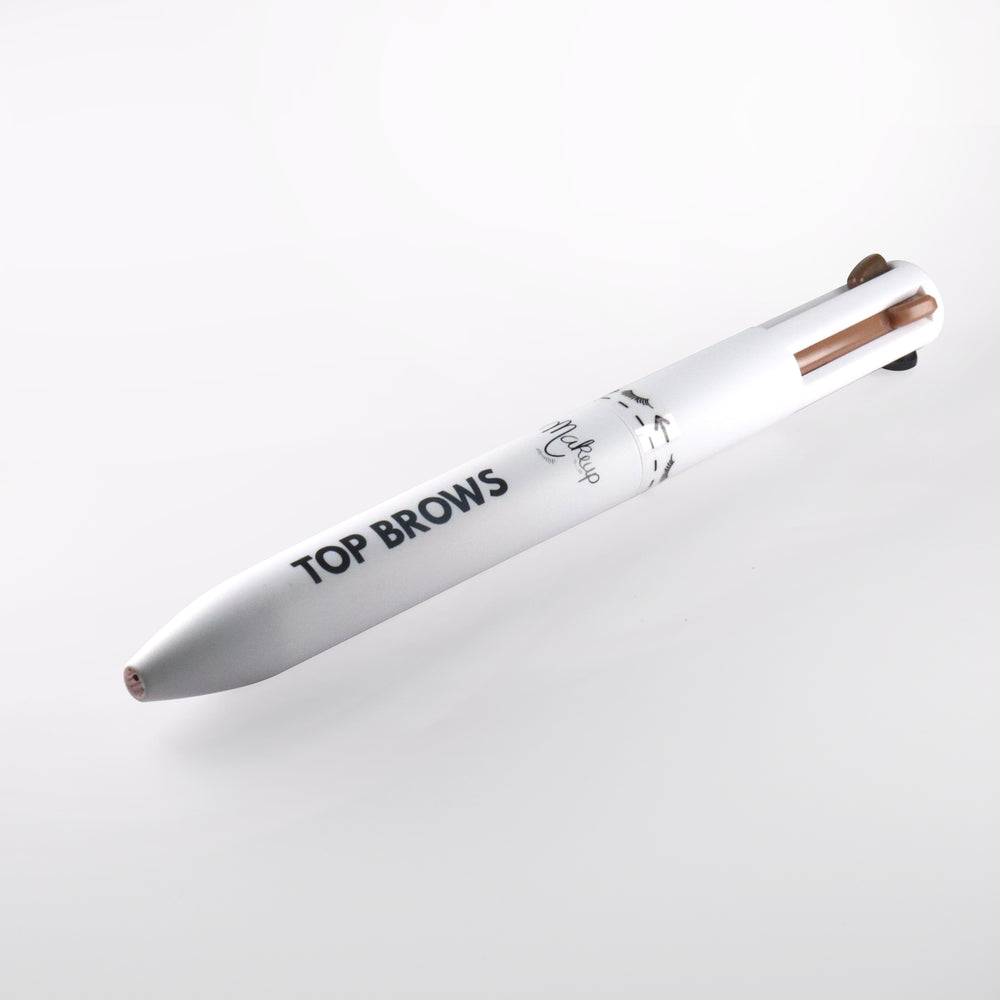 Top Brows, lápiz de cejas de 4 tonos de MEIN Beauty