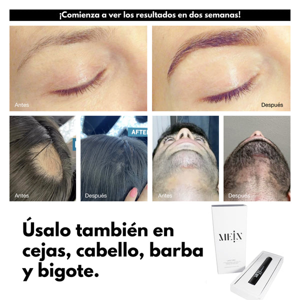 Tonic MEIN para pestañas, cejas, barba y cabello - paso 4
