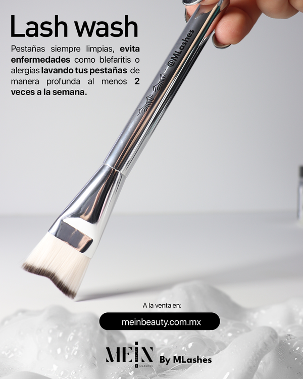 Lash wash