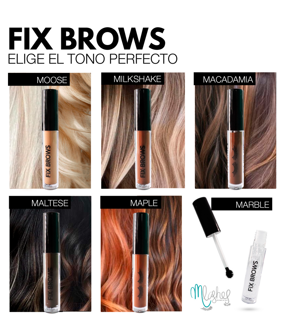 Fix Brows: Gel Fijador y Definidor para Cejas con Color