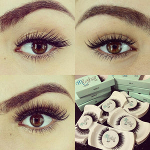 Pestañas postizas Glam 100% mink de MEIN Beauty