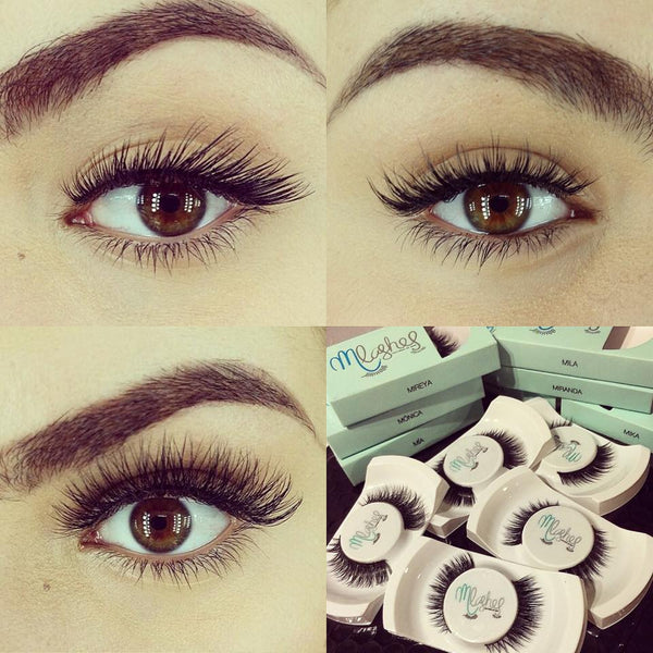 Pestañas postizas Glam 100% mink de MEIN Beauty
