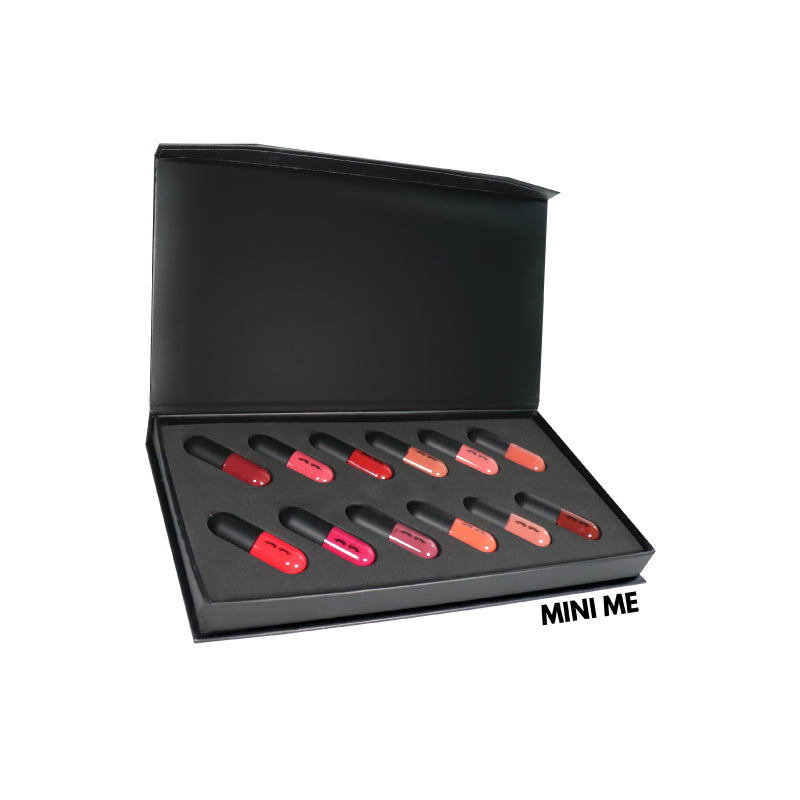 Kit de 12 lipsticks minis mate de MEIN Beauty