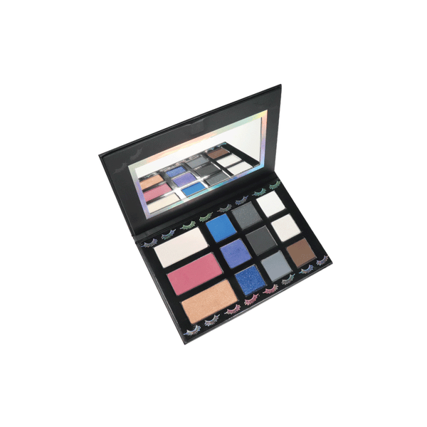 Kit de Maquillaje con Paleta, Brochas y Pestañas "The Make Up Collection"