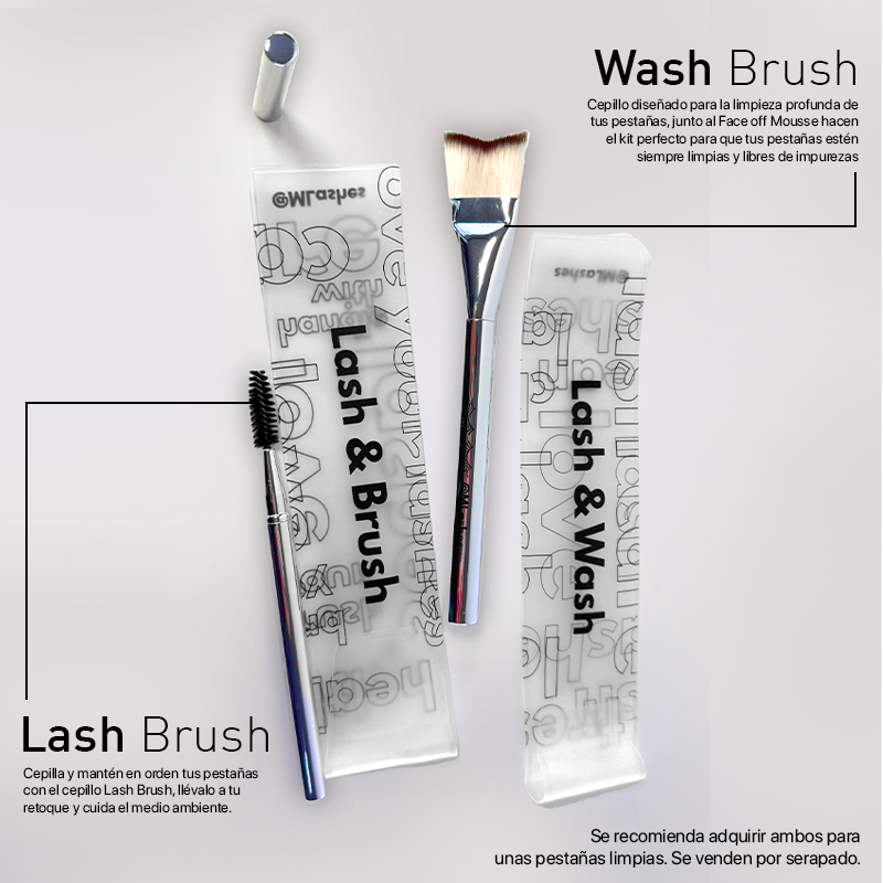 Lash Brush para peinar extensiones de pestañas de MEIN Beauty